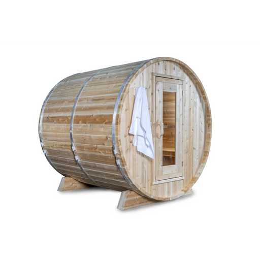 Side view of sauna